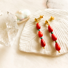 Load image into Gallery viewer, Azure Affair Earrings