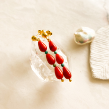 Load image into Gallery viewer, Azure Affair Earrings