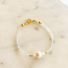 Load image into Gallery viewer, Fanny Natural Pearl Aquamarine Bracelet