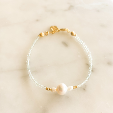 Load image into Gallery viewer, Fanny Natural Pearl Aquamarine Bracelet