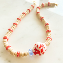 Load image into Gallery viewer, Red Dot Necklace