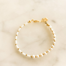 Load image into Gallery viewer, Simone Natural Pearl Coral Bracelet