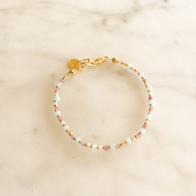 Load image into Gallery viewer, Summer Pink Opal & Jade & Quartz Bracelet