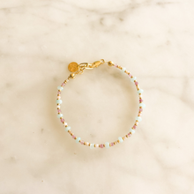 Load image into Gallery viewer, Summer Pink Opal & Jade & Quartz Bracelet