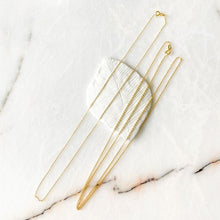 Load image into Gallery viewer, Basic Silver Chain Necklace | 70 cm