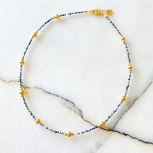 Load image into Gallery viewer, Aalia Sodalite Silver Necklace