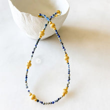 Load image into Gallery viewer, Aalia Sodalite Silver Necklace
