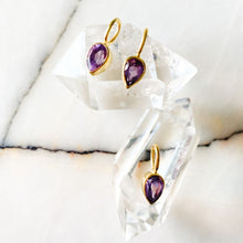 Load image into Gallery viewer, Arrow Amethyst Charm