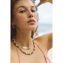 Load image into Gallery viewer, Bare Coral & Aventurine Necklace