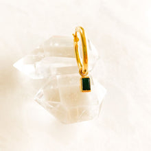 Load image into Gallery viewer, Believer Emerald Earring Charm