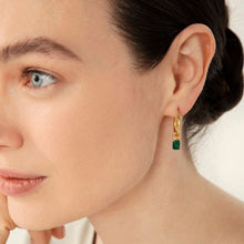 Load image into Gallery viewer, Believer Emerald Earring Charm