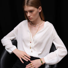 Load image into Gallery viewer, Valerie Silver Chain Necklace