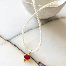 Load image into Gallery viewer, Ramona Ruby Charm