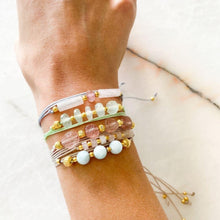 Load image into Gallery viewer, Across the Universe Strawberry Quartz Bracelet