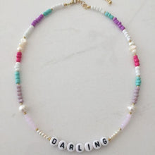 Load image into Gallery viewer, Personalised Darling Natural Pearl Necklace