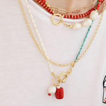 Load image into Gallery viewer, Liz Coral Necklace