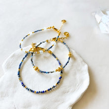 Load image into Gallery viewer, Faiza Sodalite Silver Bracelet