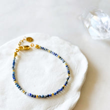 Load image into Gallery viewer, Faiza Sodalite Silver Bracelet