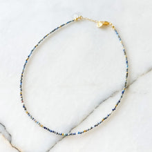 Load image into Gallery viewer, Faiza Sodalite Silver Necklace