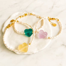 Load image into Gallery viewer, Frosty Natural Pearl Bracelet