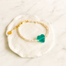 Load image into Gallery viewer, Frosty Natural Pearl Bracelet