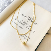 Load image into Gallery viewer, Having a Ball I Sterling Silver Chain Necklace