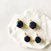 Load image into Gallery viewer, Hexagon Sapphire Charm