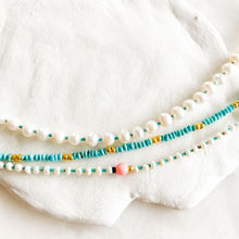 Load image into Gallery viewer, Flamingos in My Glass Necklace