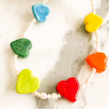 Load image into Gallery viewer, In Rainbows Pearl Necklace