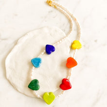 Load image into Gallery viewer, In Rainbows Pearl Necklace