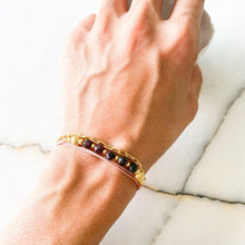 Load image into Gallery viewer, Inner Fire Garnet Bracelet