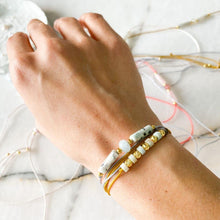 Load image into Gallery viewer, Innerchild Jasper & Aquamarine Bracelet