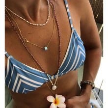 Load image into Gallery viewer, Josephine Natural Pearl Tourmaline Necklace