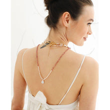 Load image into Gallery viewer, Josephine Natural Pearl Tourmaline Necklace