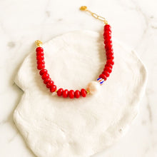 Load image into Gallery viewer, Joyful Spirit Coral & Pearl Bracelet