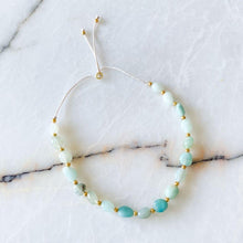 Load image into Gallery viewer, Ko Lipe Amazonite Anklet