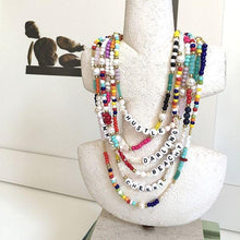 Load image into Gallery viewer, Personalised Darling Natural Pearl Necklace