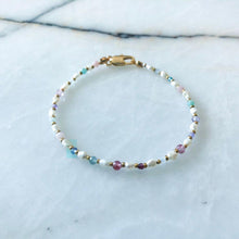 Load image into Gallery viewer, Lulu Natural Pearl & Natural Stone Bracelet