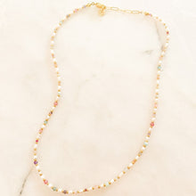 Load image into Gallery viewer, Lulu Natural Pearl & Natural Stone Necklace