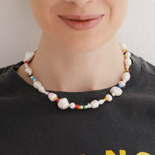 Load image into Gallery viewer, Olivia Baroque Pearl Necklace