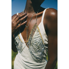 Load image into Gallery viewer, On Fire Body Chain | Sodalite