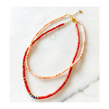 Load image into Gallery viewer, Parwati Lapis Lazuli, Coral Silver Necklace