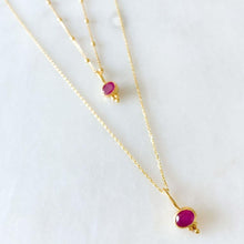 Load image into Gallery viewer, Ramona Ruby Charm