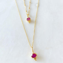 Load image into Gallery viewer, Ramona Ruby Charm