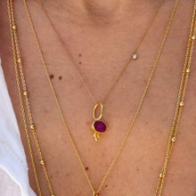 Load image into Gallery viewer, Ramona Ruby Charm
