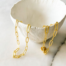 Load image into Gallery viewer, Rue Chain Necklace & Bracelet