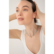 Load image into Gallery viewer, Senna Single Citrine Mini Charm Turquoise Necklace