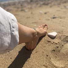 Load image into Gallery viewer, Sirene Natural Stone Anklet