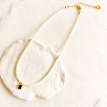 Load image into Gallery viewer, Una Single Emerald Charm Necklace