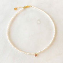 Load image into Gallery viewer, Una Single Tourmaline Charm Necklace